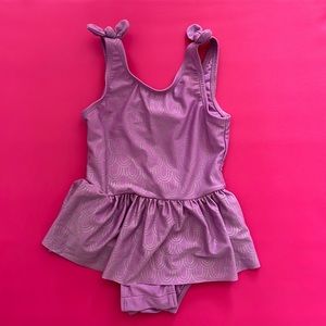 Cat & Jack Toddler Girls Mermaid Scale Print Swimsuit in Sz 5T